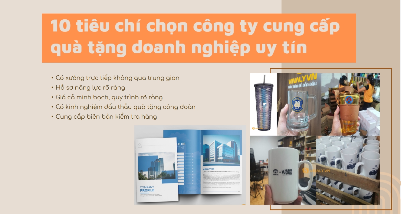 Vinaly Công Ty Cung Cấp Quà Tặng Doanh Nghiệp Uy Tín & Quy Trình Chuyên Nghiệp Tại TPHCM 2026 1 10 tiêu chí lựa chọn công ty cung cấp quà tặng doanh nghiệp uy tín