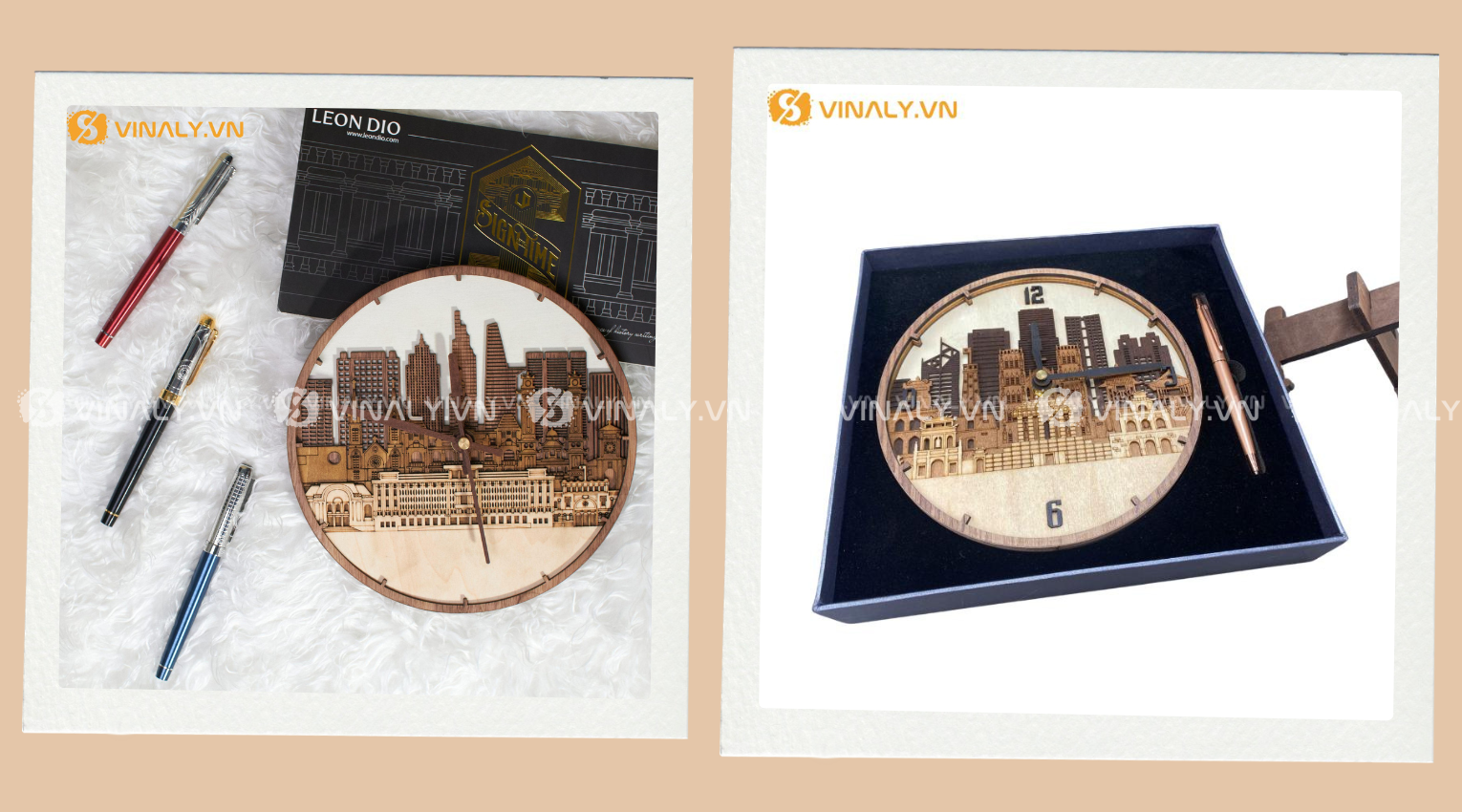 Bộ quà tặng kết hợp giữa đồng hồ và bút ký là lựa chọn tinh tế dành cho doanh nghiệp