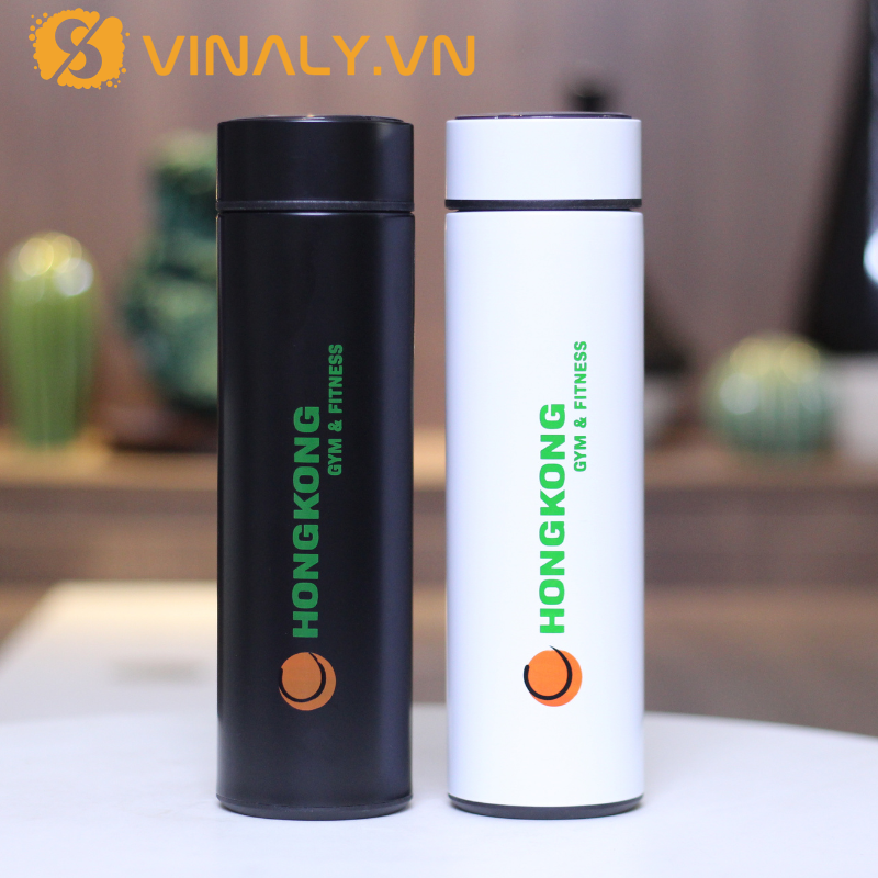 Công ty sản xuất quà tặng doanh nghiệp uy tín - Nâng cao giá trị Việt 2 Bình giữ nhiệt in logo nhận diện thương hiệu