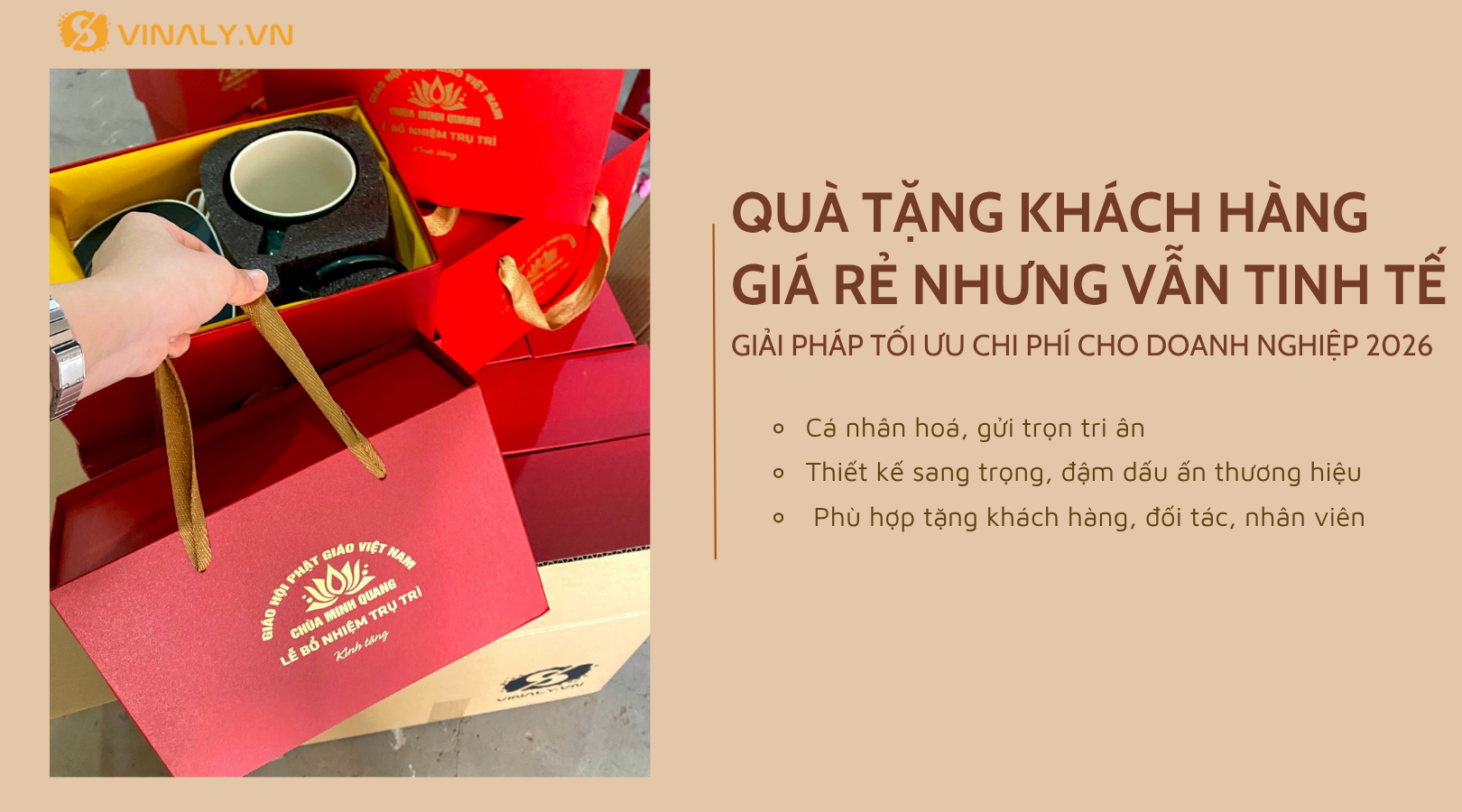 Quà Tặng Khách Hàng Giá Rẻ Nhưng Vẫn Tinh Tế