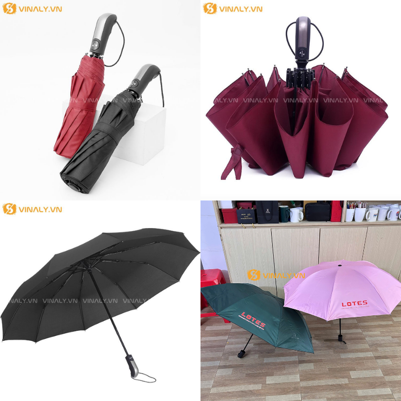 Chiều dài dù gập 2 khoảng 40cm sau khi gập lại