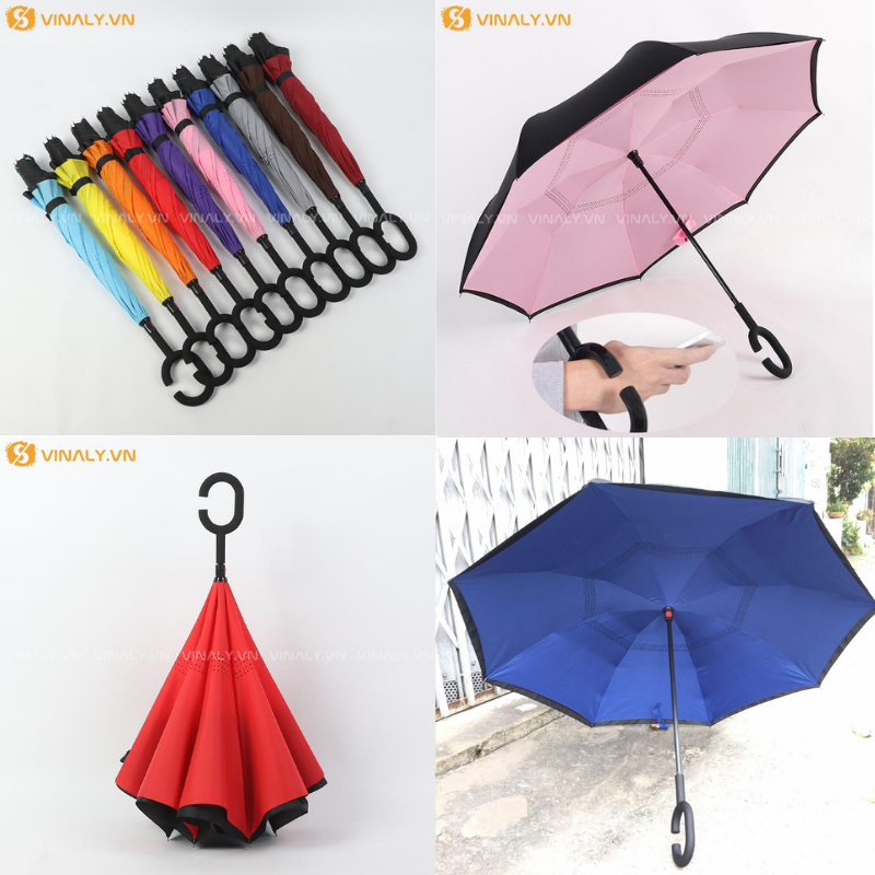 Dù cầm tay in logo mở ngược in được 2 mặt nên hiệu quả quảng bá cao hơn