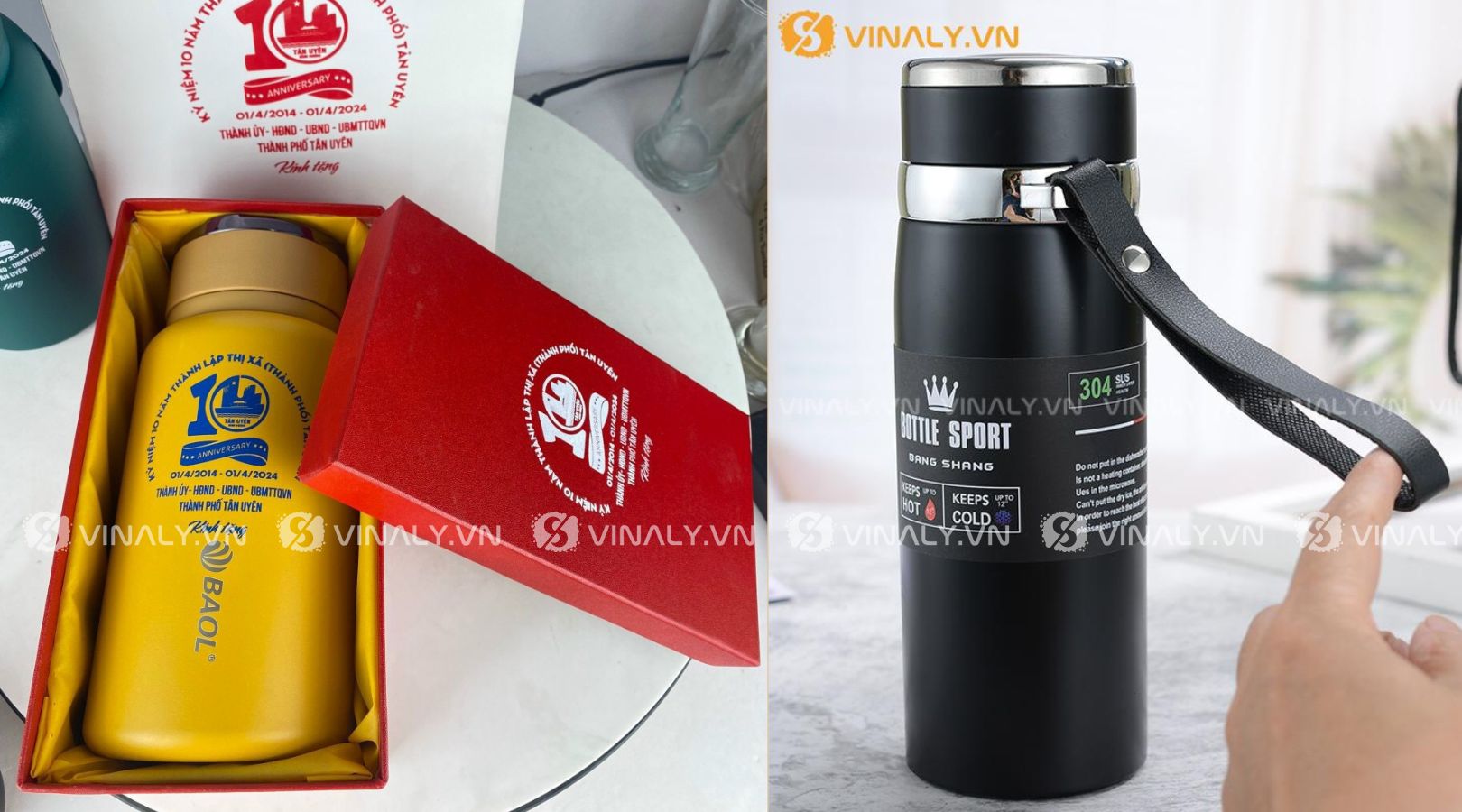 Bình giữ nhiệt là một trong những món quà tặng phổ biến