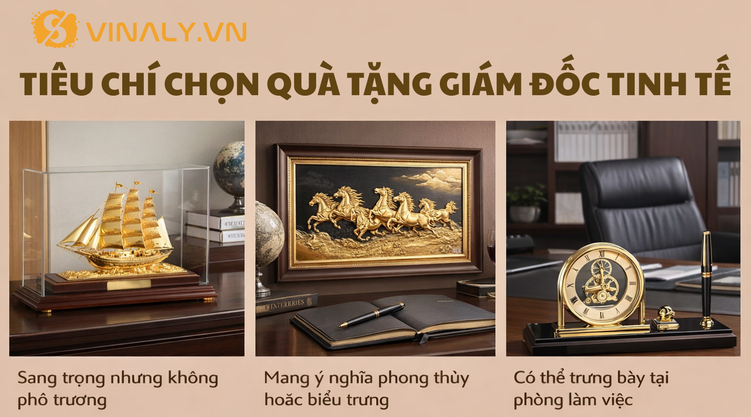 Tiêu chí chọn quà tặng giám đốc tinh tế