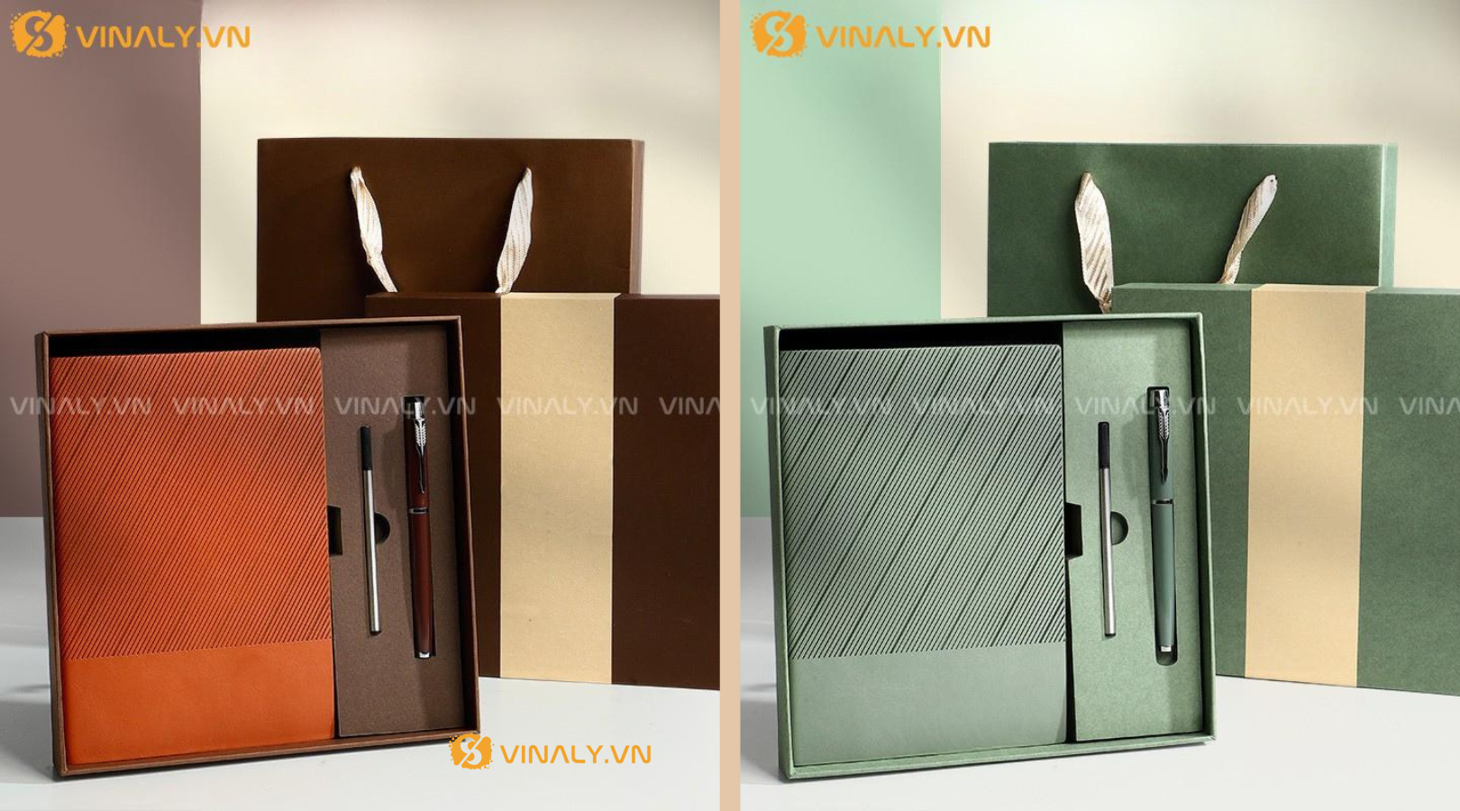 Tặng Quà Trung Thu Cho Doanh Nghiệp Như Thế Nào Để Không “Đụng Hàng”? Gợi Ý Quà Tặng Vừa Tinh Tế Vừa Ý Nghĩa 7 Set bút và sổ tay là món quà phù hợp để tặng khách hàng doanh nghiệp