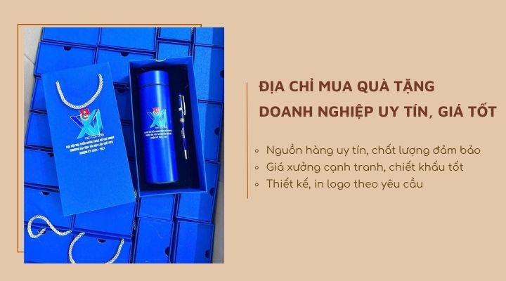 Địa chỉ mua quà tặng doanh nghiệp uy tín, giá tốt