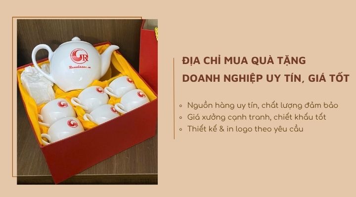Địa chỉ mua quà tặng doanh nghiệp uy tín, giá tốt