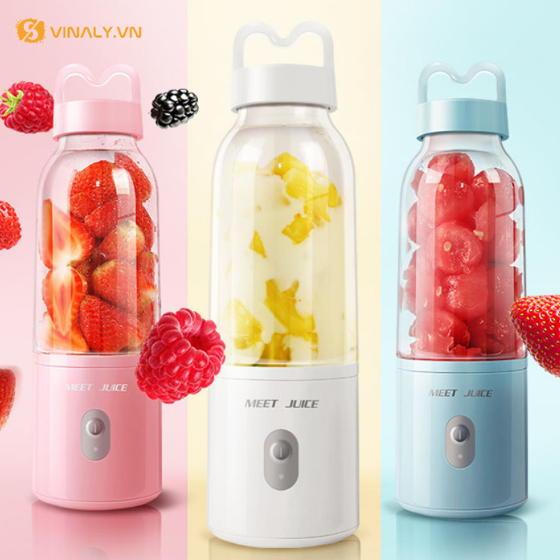 Quà Tặng Cho Đoàn Viên Giá Gốc Tận Xưởng - Top 20+ Gợi Ý "Ngon - Bổ - Rẻ" 5 Máy xay sinh tố mini cầm tay nhỏ gọn, tiện lợi, giá rẻ