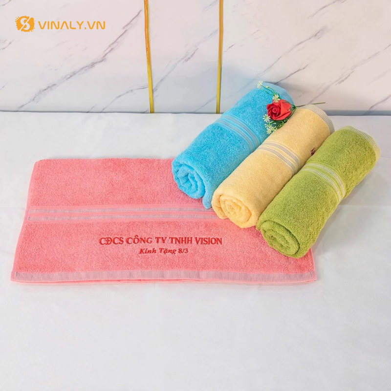 Set khăn bông lau mặt là món quà tinh tế