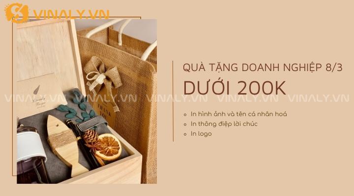 quà tặng doanh nghiệp 8/3 dưới 200k tối ưu ngân sách cho doanh nghiệp