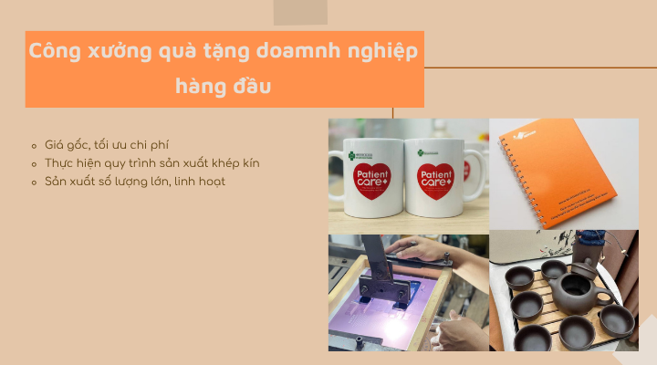 Công Xưởng Quà Tặng Doanh Nghiệp Hàng Đầu – Sản Xuất Trực Tiếp, Giá Tận Gốc