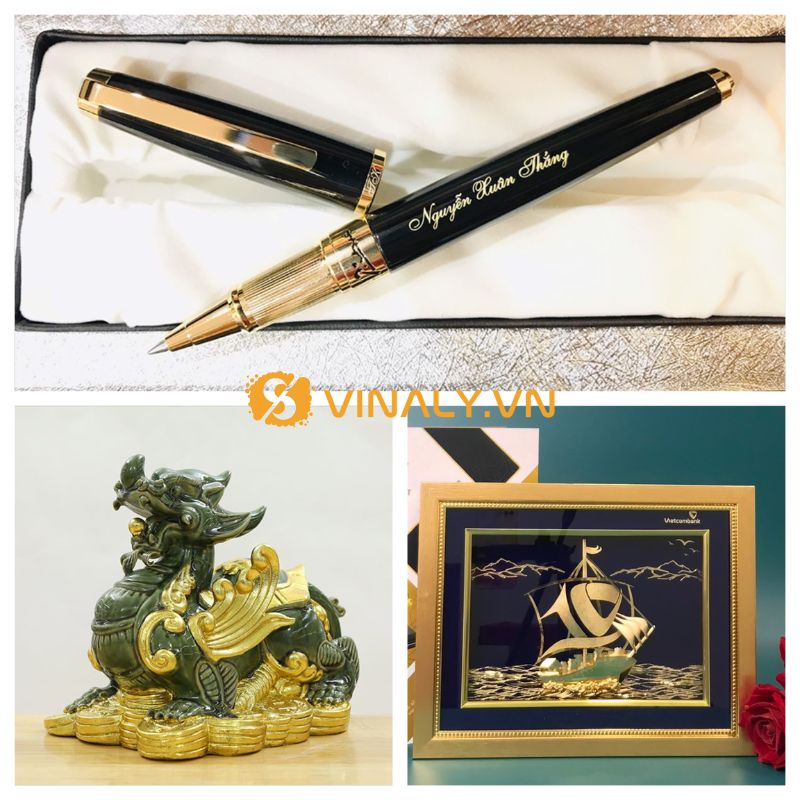 Quà tặng kỷ niệm công ty dành cho lãnh đạo thể hiện sự tôn vinh và đẳng cấp