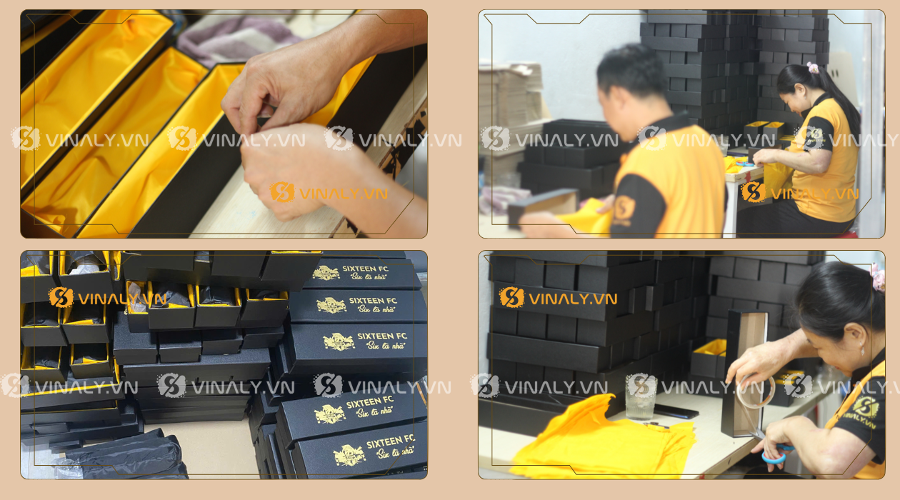 Vinaly đơn vị thiết kế và sản xuất hộp quà doanh nghiệp cao cấp uy tín