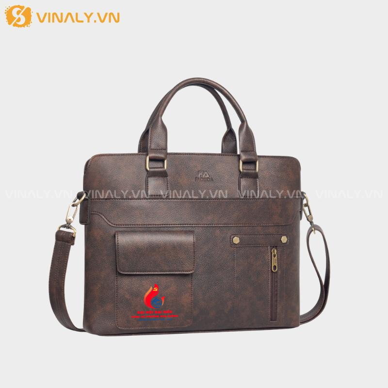 Cặp da nhiều ngăn tiện lợi, đựng nhiều loại giấy tờ