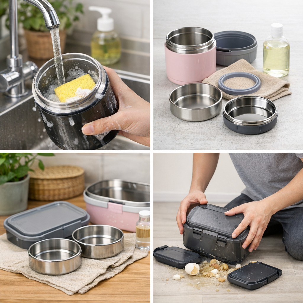 Vệ sinh và bảo quản đúng cách để duy trì độ bền của hộp