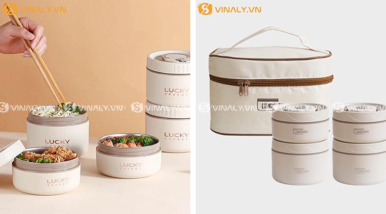 Hộp cơm giữ nhiệt  cao cấp