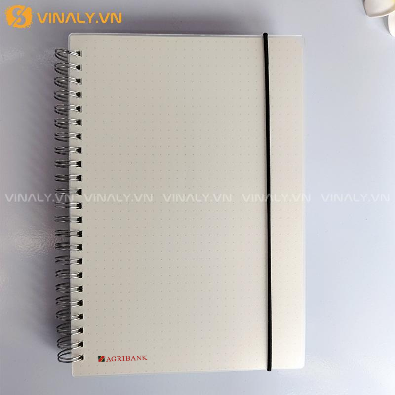 Mẫu sổ tay đẹp lò xo hiện đại