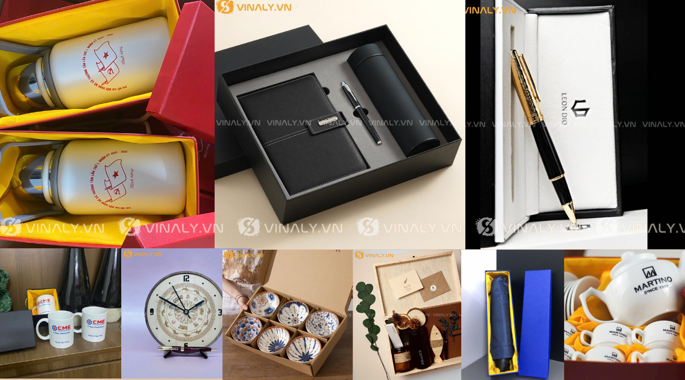 Đa dạng quà tặng đáp ứng đủ các tiêu chí lựa chọn tại Vinaly