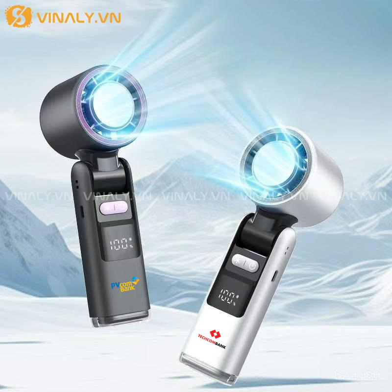 Quạt điện cầm tay giống quạt truyền thống nhưng có thể mang đi mọi nơi