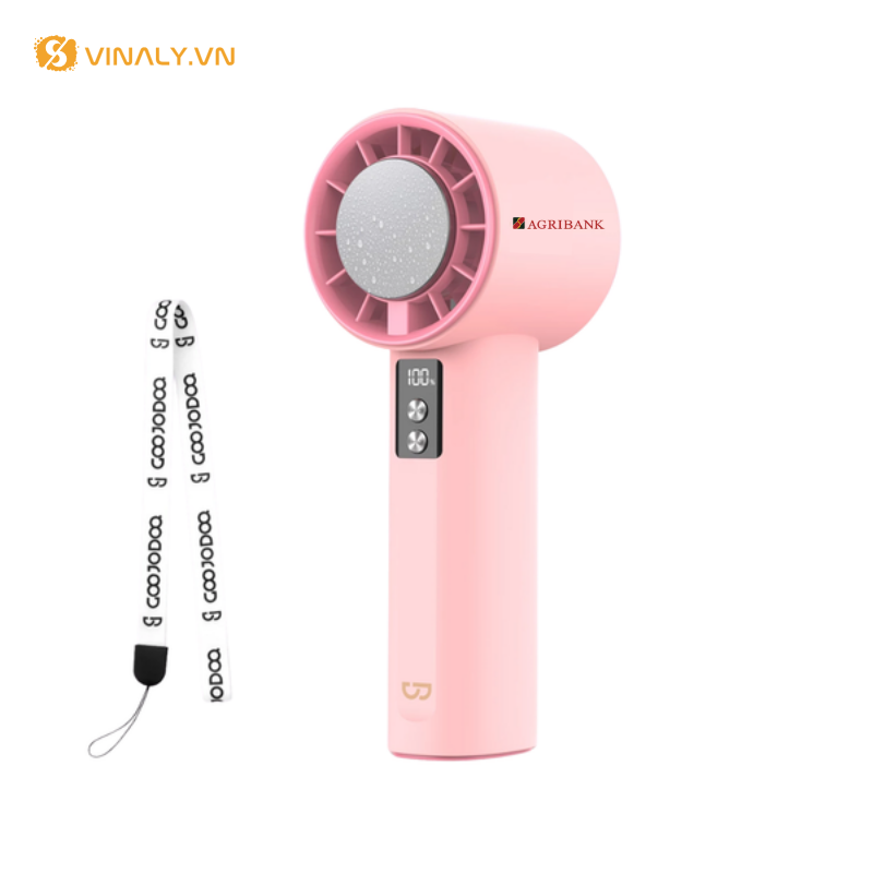 Quạt mini cầm tay sạc điện Goojodoq