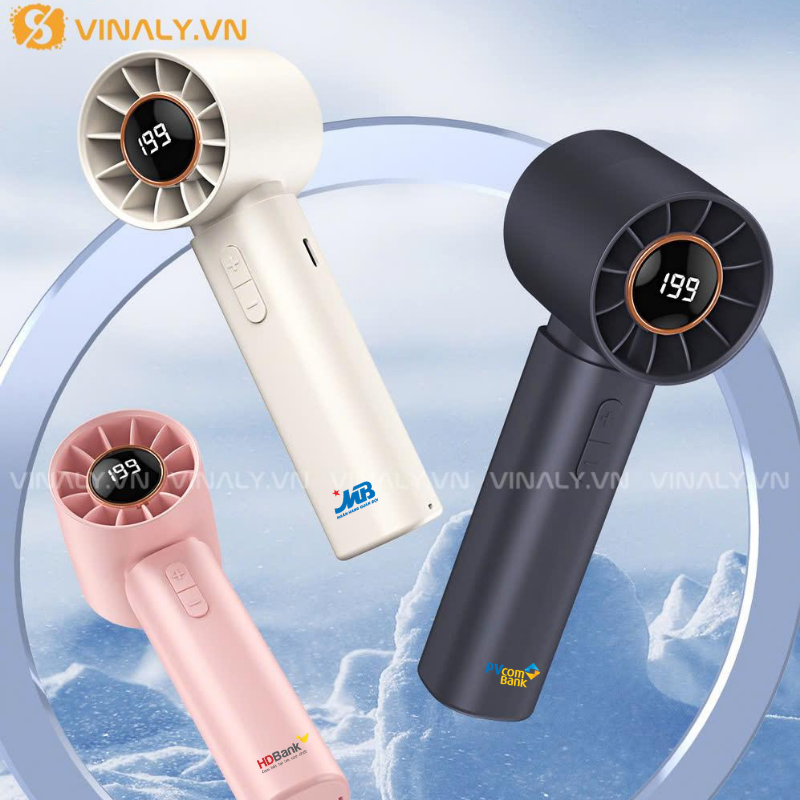 Quạt cầm tay in logo là công cụ truyền thông hiệu quả