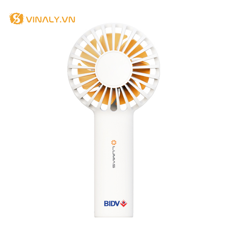 Thời lượng pin của quạt mini cầm tay sạc điện Lumias đáp ứng tốt nhu cầu sử dụng trong một ngày dài